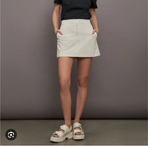 Bandier | Quincy Mini Cargo Skirt | Pumice Stone